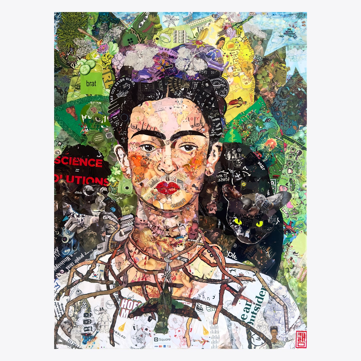 Portrait of Krida Fahlo - Giclee Print