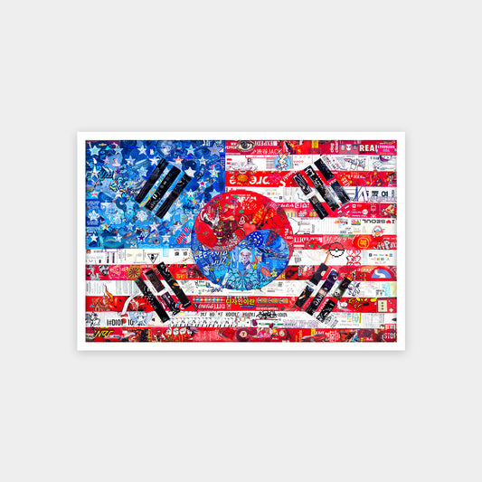 Korean American Flag